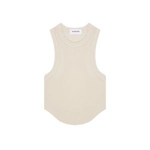 WOMENS SCALLOP TANK